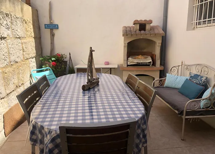 Maison au bord de mer